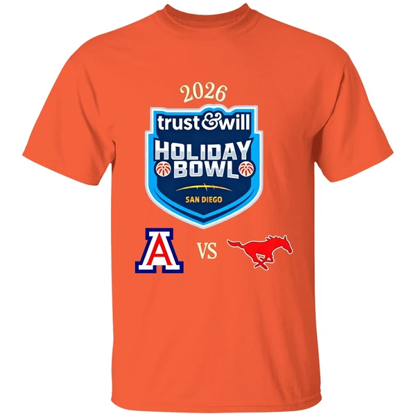 Holiday Bowl 2026 Arizona Vs Smu Shirt - Image 6