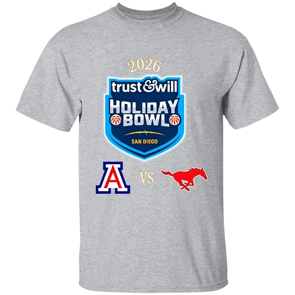 Holiday Bowl 2026 Arizona Vs Smu Shirt - Image 9