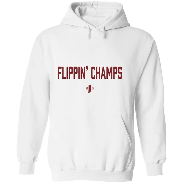 Hoosiers Flippin Champs Hoodie - Image 8