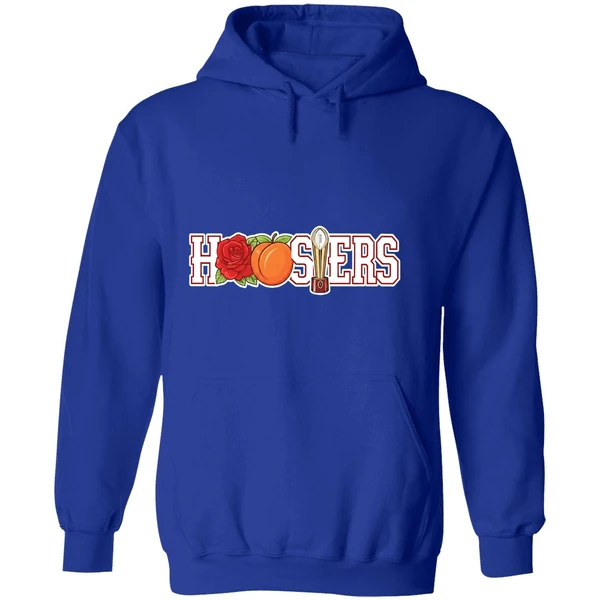 Hoosiers Rose Peach And College Football Trophy Hoodie - Image 7