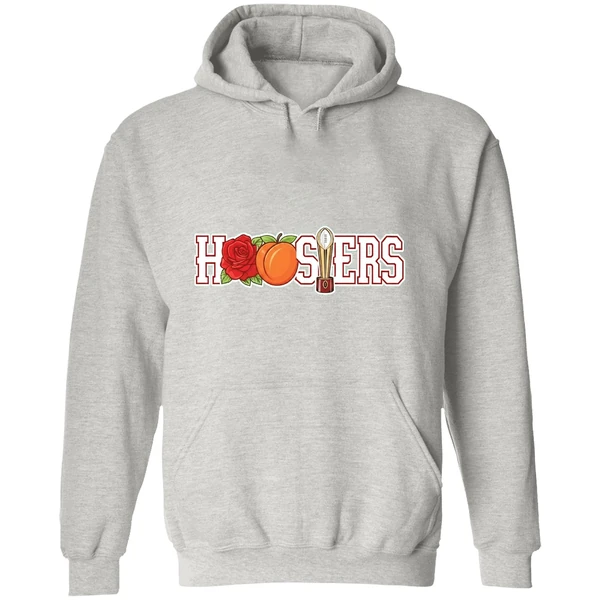 Hoosiers Rose Peach And College Football Trophy Hoodie - Image 9