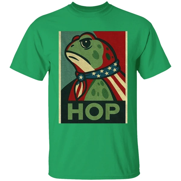 Hop No Hope Without Hop I Resist Portland Frog Shirt