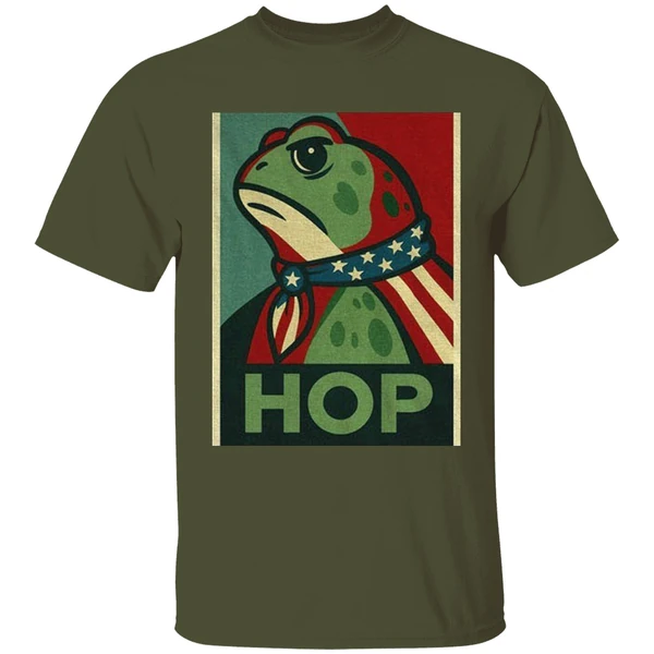 Hop No Hope Without Hop I Resist Portland Frog Shirt - Image 3