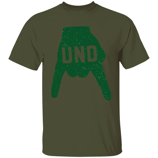 Horns Down Und Nation Shirt - Image 3
