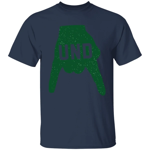 Horns Down Und Nation Shirt - Image 4