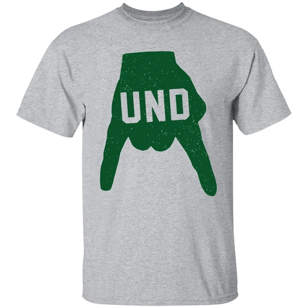 Horns Down Und Nation Shirt - Image 8