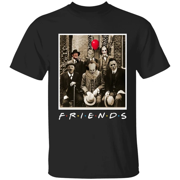 Horror Characters Friends Shirt