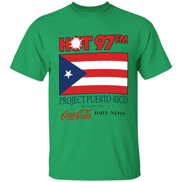 Hot 97fm Project Puerto Rico Shirt - Image 2