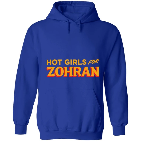 Hot Girl For Zohran Hoodie - Image 3