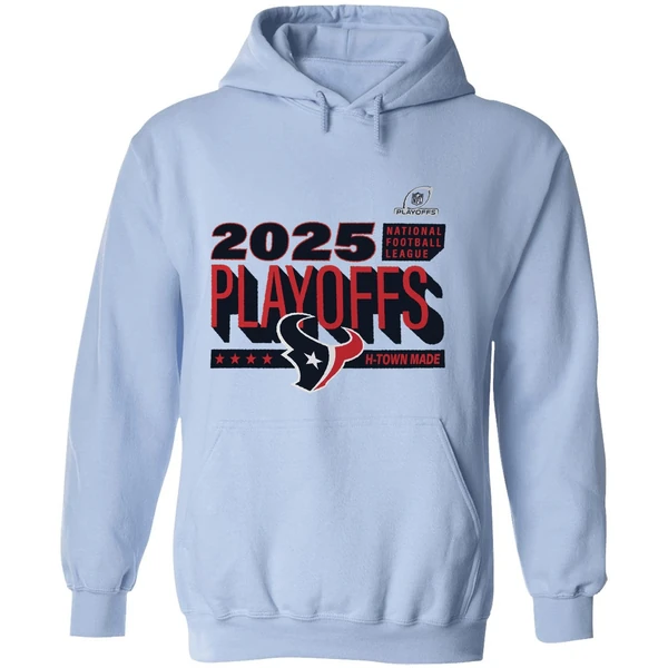 Houston Texans 2025 Nfl Playoffs Ready Hoodie - Image 4