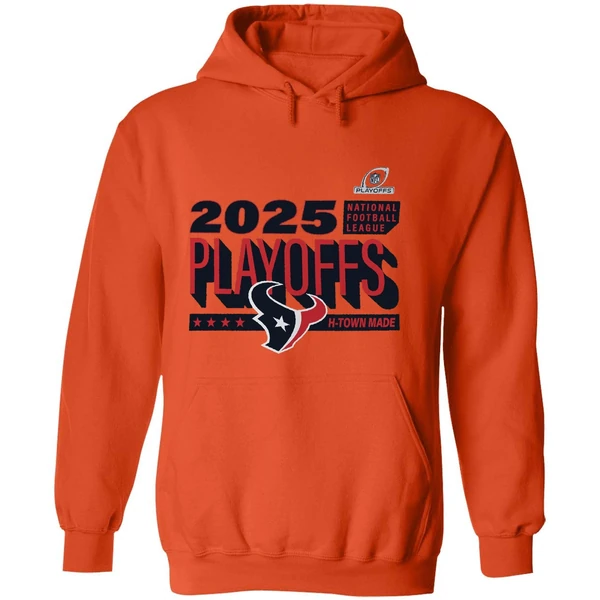 Houston Texans 2025 Nfl Playoffs Ready Hoodie - Image 6