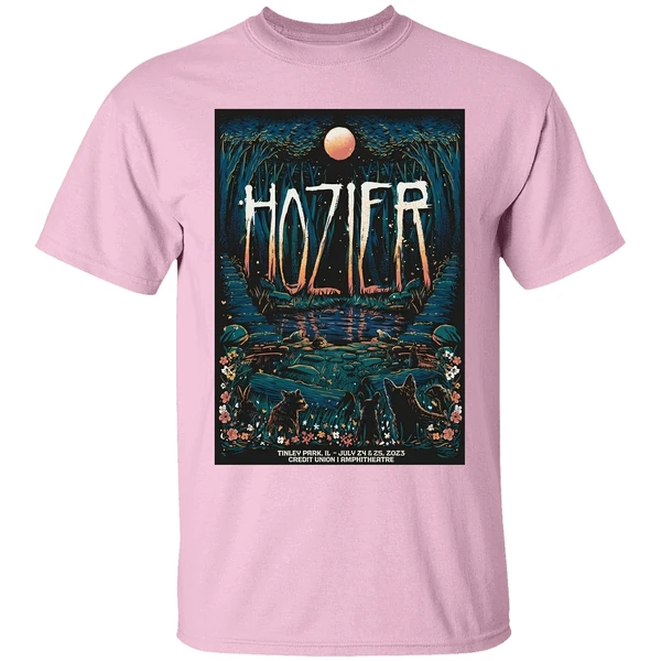 Hozier Tinley Park On July 24 25 2025 Tour Poster Shirt - Image 2