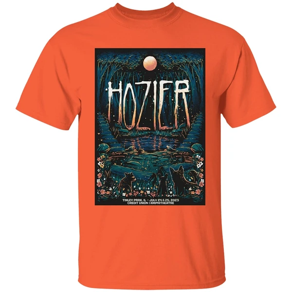 Hozier Tinley Park On July 24 25 2025 Tour Poster Shirt - Image 3