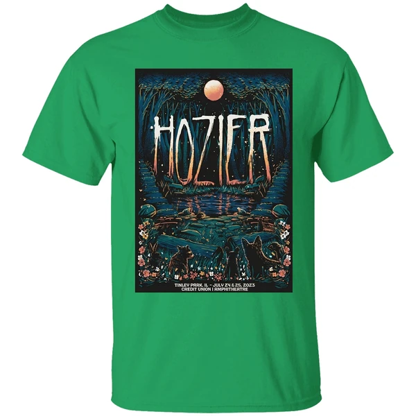 Hozier Tinley Park On July 24 25 2025 Tour Poster Shirt - Image 8