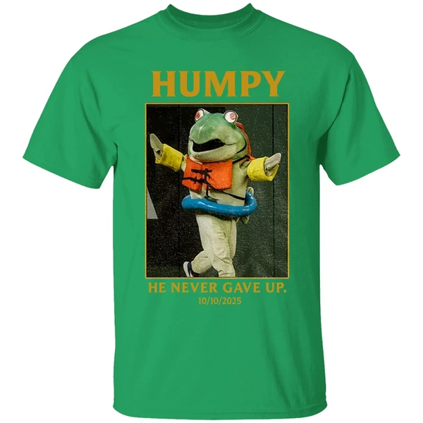 Humpy Salmon Seattle Mariners Mlb Baseball He Never Gave Up 10 10 2025 Shirt