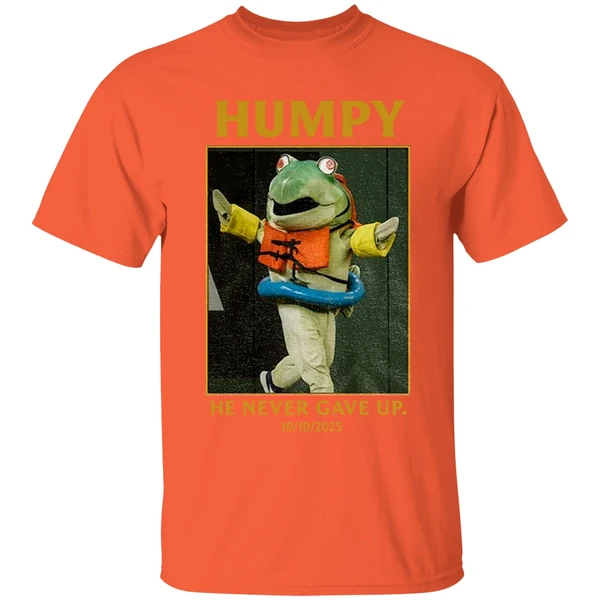 Humpy Salmon Seattle Mariners Mlb Baseball He Never Gave Up 10 10 2025 Shirt - Image 5
