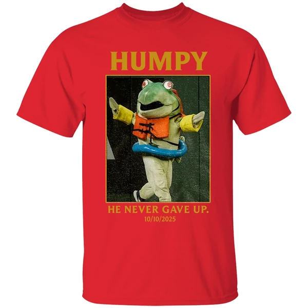 Humpy Salmon Seattle Mariners Mlb Baseball He Never Gave Up 10 10 2025 Shirt - Image 6