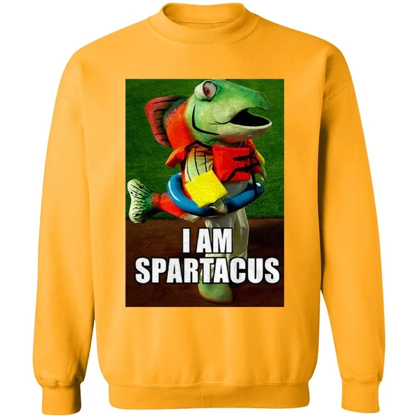 Humpy Wins And We All Win I Am Spartacus Seattle Mariners Mlb Baseball Sweatshirt - Image 2