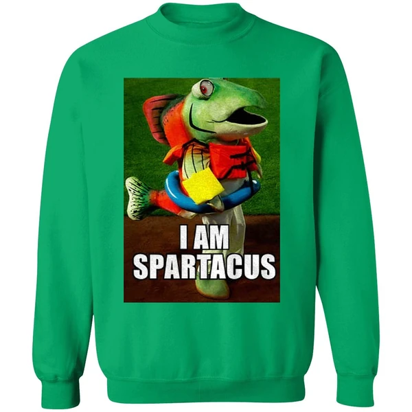 Humpy Wins And We All Win I Am Spartacus Seattle Mariners Mlb Baseball Sweatshirt - Image 3