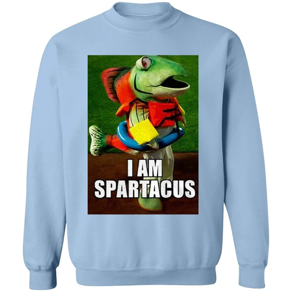 Humpy Wins And We All Win I Am Spartacus Seattle Mariners Mlb Baseball Sweatshirt