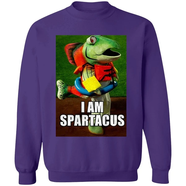 Humpy Wins And We All Win I Am Spartacus Seattle Mariners Mlb Baseball Sweatshirt - Image 7