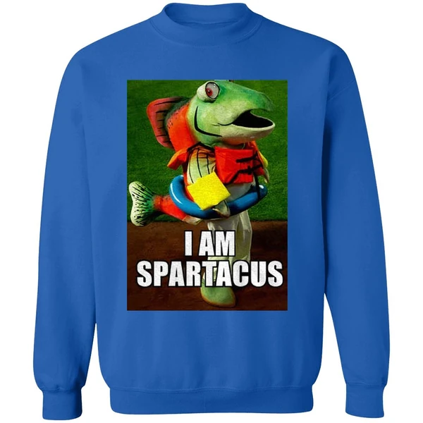 Humpy Wins And We All Win I Am Spartacus Seattle Mariners Mlb Baseball Sweatshirt - Image 8