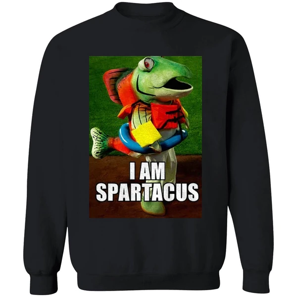 Humpy Wins And We All Win I Am Spartacus Seattle Mariners Mlb Baseball Sweatshirt - Image 9