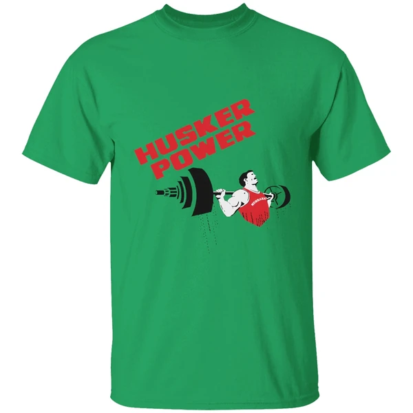 Husker Power Logo Gym Shirt - Image 2