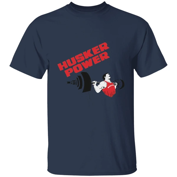 Husker Power Logo Gym Shirt - Image 5