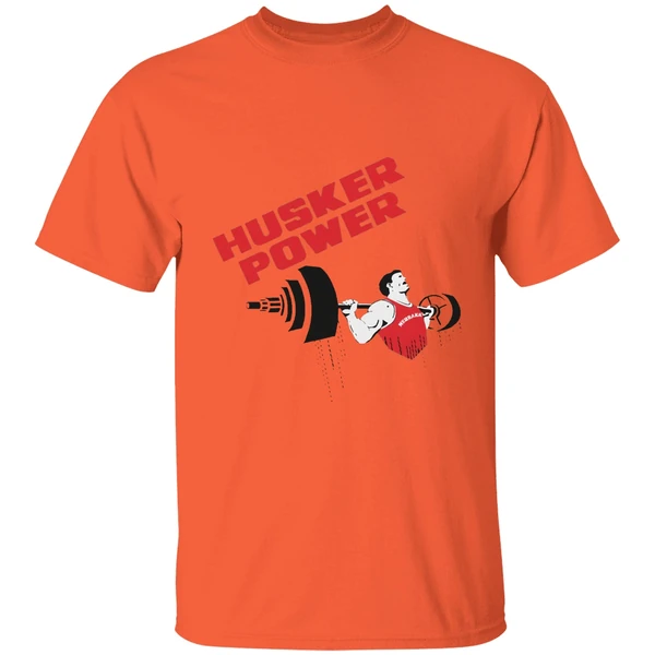 Husker Power Logo Gym Shirt - Image 6