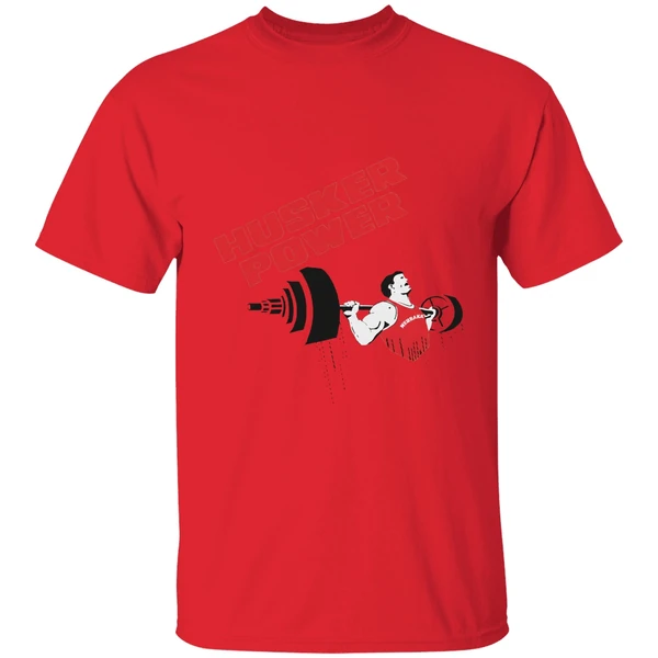 Husker Power Logo Gym Shirt - Image 7