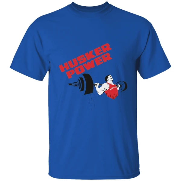 Husker Power Logo Gym Shirt - Image 8