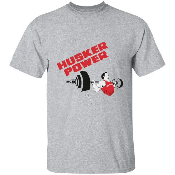 Husker Power Logo Gym Shirt - Image 9