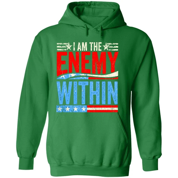 I Am The Enemy Within Hoodie - Image 2