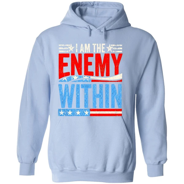 I Am The Enemy Within Hoodie - Image 4