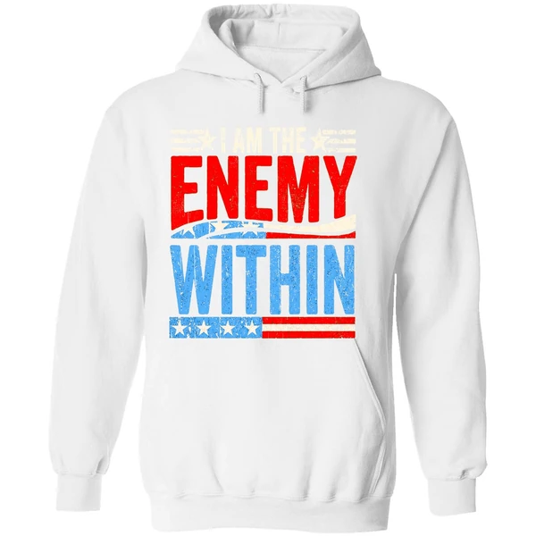 I Am The Enemy Within Hoodie - Image 8