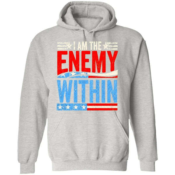 I Am The Enemy Within Hoodie - Image 9