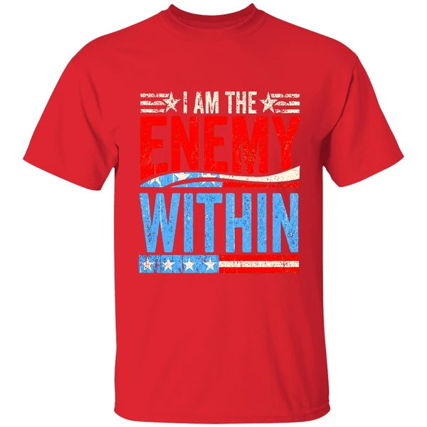 I Am The Enemy Within Shirt - Image 7