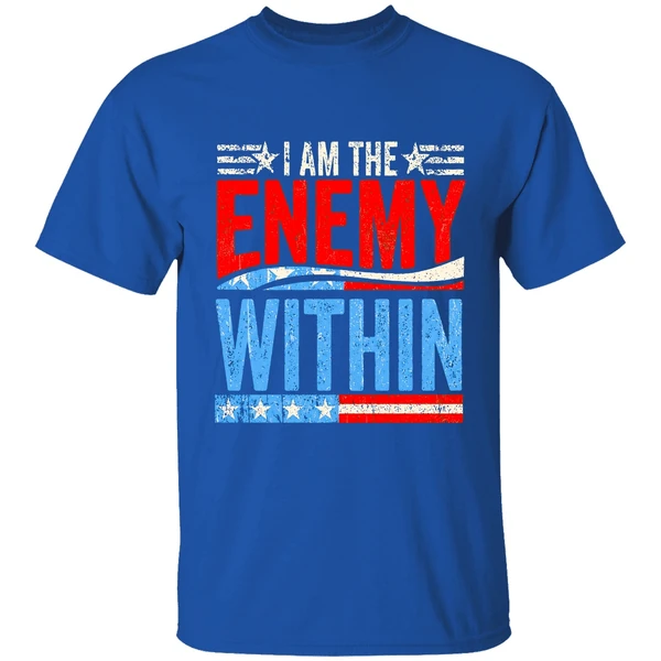 I Am The Enemy Within Shirt - Image 8
