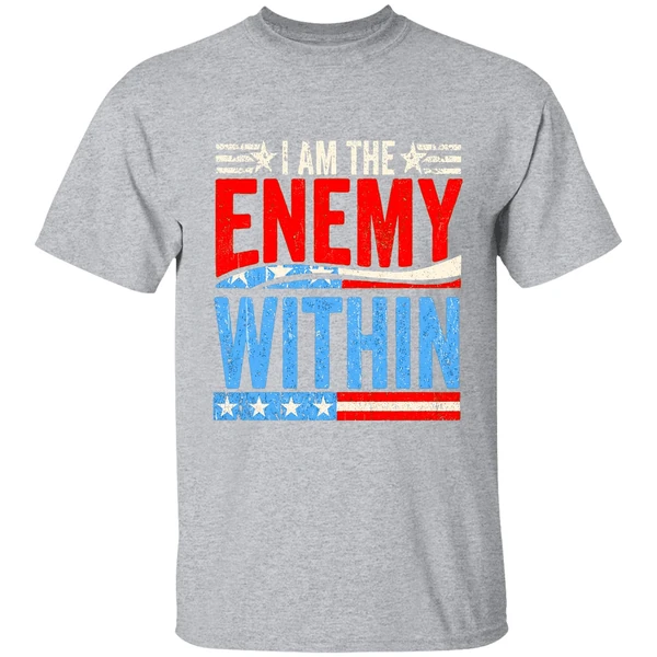 I Am The Enemy Within Shirt - Image 9