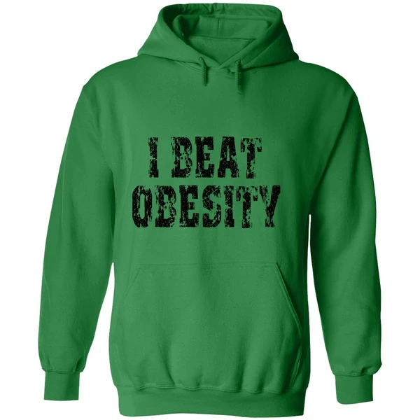 I Beat Obesity 2026 Hoodie - Image 2