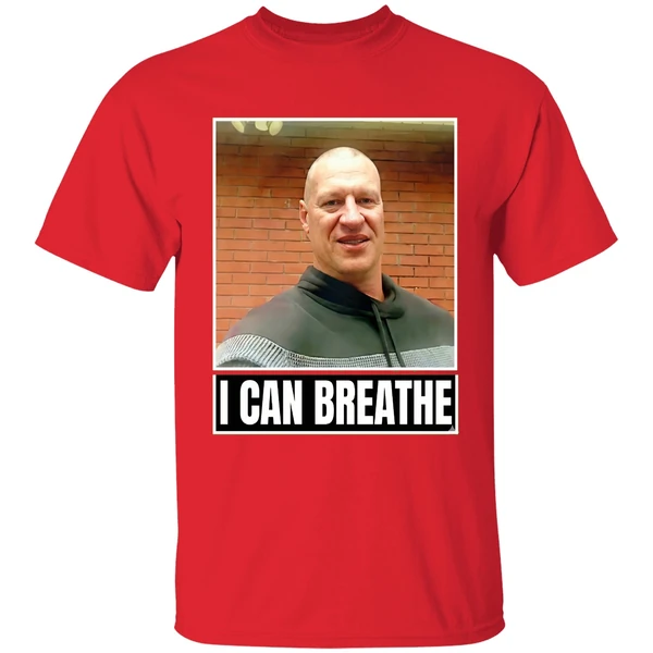 i can breathe shirt red