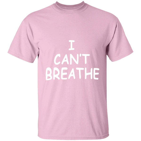 i cant breathe shirt lightpink