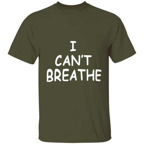 i cant breathe shirt militarygreen