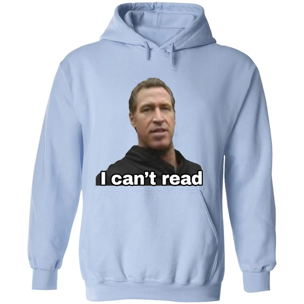 I Cant Read Newsom 2028 Hoodie - Image 4
