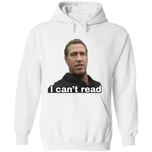 I Cant Read Newsom 2028 Hoodie - Image 8