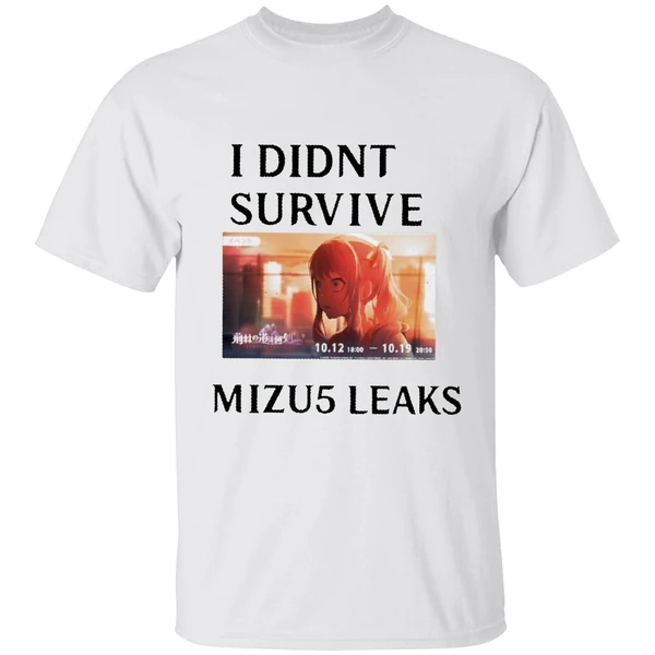 I Didnt Survive Mizu5 Leaked Shirt