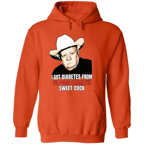 I Got Diabetes From Wilford Brimleys Sweet Cock Hoodie - Image 6