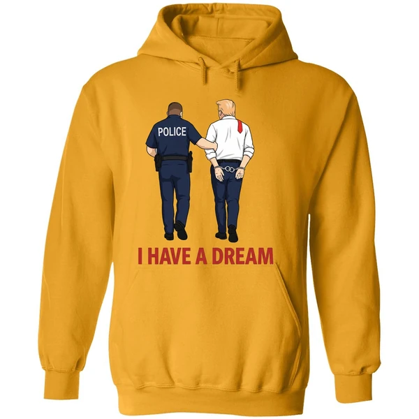 I Have A Dream Police Arrest Trump Hoodie