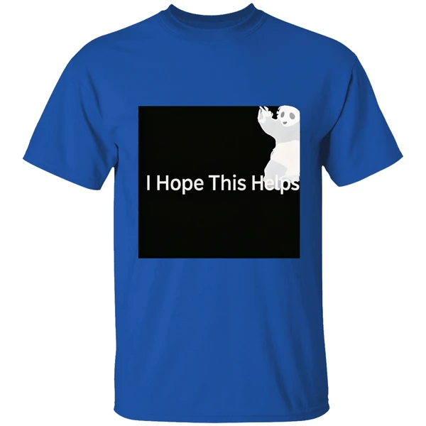 I Hope This Helps Panda Shirt - Image 5